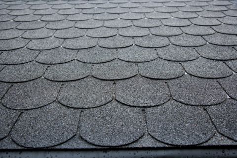 Dachschindeln Biberschwanz - Farbe: schwarz