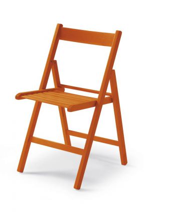 Klappstuhl Maridi 228, Farbe: Orange 79 x 48 x 43 cm (H x B x T)