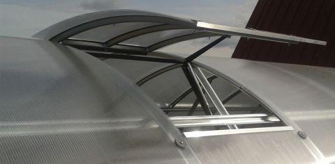 Automatischer Dachfensteröffner 02 für die Gewächshäuser - Farbe: Braun