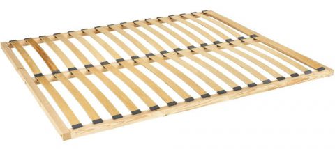 Rahmenlattenrost für Doppelbett - Liegefläche: 160 x 200 cm (B x L)