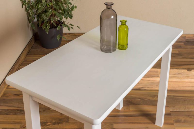 Tisch 50x100 cm, Farbe: Weiß