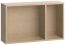 Aufbewahrungsbox für Bett Minnea, Farbe: Eiche - Abmessungen: 51 x 32 x 15 cm (H x B x T)