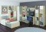 Front für Jugendzimmer - Regal Greeley 06, Farbe: Buche - Abmessungen: 35 x 37 x 2 cm (H x B x T)