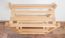 Schuhregal Kiefer Holz massiv, Farbe: Natur 70x58x26 cm