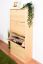 Schuhkommode Schuhschrank Kiefer Holz massiv, Farbe: Natur 150x72x30 cm, Massivholz Schuhschrank