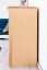 Schuhschrank Kiefer Holz massiv, Farbe: Natur 80x72x40 cm