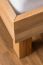 Futonbett / Massivholzbett Wooden Nature 03 Kernbuche geölt  - Liegefläche 180 x 200 cm (B x L)