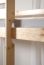 Etagenbett / Kinderbett Kiefer Vollholz massiv natur A16, inkl. Lattenroste - Abmessung 90 x 200 cm, teilbar