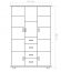 Massivholz-Kleiderschrank Kiefer Natur 195x121x50 cm