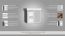 Saunahaus Tihama 40 mm, Farbe: Grau / Weiß - Außenmaße (B x T): 254  x 204 cm