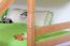 Kinderbett Etagenbett Jonas Buche Vollholz natur massiv mit Rutsche inkl. Rollrost - 90 x 200 cm, teilbar, Aktionsversion