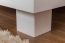 Massivholz-Kleiderschrank Kiefer Weiß 195x80x59 cm
