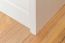 Massivholz-Schuhschrank, Farbe: Weiß 115x72x30 cm