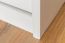 Schuhschrank Schuhkommode Holz massiv, Farbe: Weiß 80x72x30 cm, für Garderobe, Vorzimmer, Flur