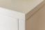 Nachtkommode Kiefer massiv Vollholz weiß lackiert Junco 127 - 44 x 40 x 35 cm (H x B x T)
