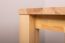 Massivholz Tisch 60x60 cm Kiefer, Farbe: Natur
