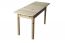 Tisch ausziehbar Kiefer massiv Vollholz natur 008 (eckig) - Abmessung 145/210 x 90 cm (B x T)