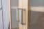 Garderobenschrank Kiefer massiv, Farbe: Natur 195x80x50 cm