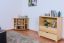 TV-Lowboard Landhausstil Massivholz Farbe: Natur 65x65x65 cm 