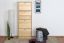 Schuhschrank Schuhkommode Holz massiv, Farbe: Natur 150x58x30 cm, für Garderobe, Vorzimmer, Flur