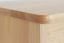 Schuhschrank Kiefer Holz massiv, Farbe: Natur 150x58x30 cm
