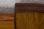 Jugendbett Kiefer Vollholz massiv Eichefarben A11, inkl. Lattenrost - Abmessung 160 x 200 cm