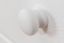 Nachtkommode Kiefer massiv Vollholz weiß lackiert 005 - Abmessung 60 x 43 x 33 cm (H x B x T)
