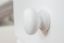 Nachtkommode Kiefer massiv Vollholz weiß lackiert 010 - Abmessung 55 x 42 x 35 cm (H x B x T)
