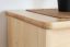 Schuhkommode Schuhschrank Kiefer Holz massiv, Farbe: Natur 62x62x40 cm, Massivholz Schuhschrank