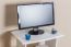 TV-Lowboard Landhausstil Massivholz Farbe: Weiß 60x60x45 cm 