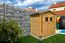 Gartenhütte Holz Purgstall - 2,20 x 2,20 Meter aus 19mm Blockbohlen