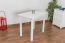 Tisch 60x90 cm, Farbe: Weiß