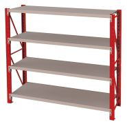 Schwerlastregal Mod. Industrie 03 - Abmessungen: 200 x 200 x 50 cm (H x B x T)