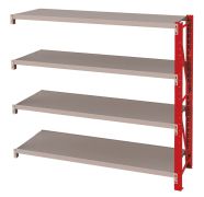 Erweiterungsset für Schwerlastregal Mod. Industrie 01 - Abmessungen: 200 x 120 x 50 cm (H x B x T)