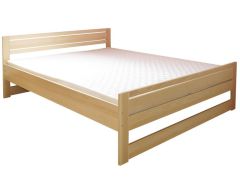 Jugendbett Buche massiv Vollholz natur 115, inkl. Lattenrost - Abmessung 180 x 200 cm
