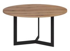 Couchtisch Granollers 02, Farbe: Eiche Artisan - Abmessungen: 80 x 80 x 42 cm (B x T x H)