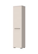 Kleiderschrank mit einer Tür Neiafu 103, fünf Holzeinlegeböden, sehr stabil, Soft-Close-Funktion, Maße: 194 x 46 x 36 cm, für die Garderobe