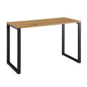 Schreibtisch, Farbe: Eiche - Abmessungen: 76 x 120 x 60 cm (H x B x T)