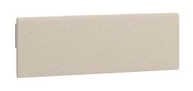 Kopfteilpolsterung  für Einzelbett / Gästebett Aegir 20 / 21 / 22, Farbe: Beige, Maße: 47,5 x 140 x 4 cm