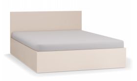 Doppelbett / Gästebett | Farbe: Beige | Liegefläche: 140 x 200 cm | inkl. Lift up Lattenrost | Bettkasten für Bettwäsche | für Schlafzimmer