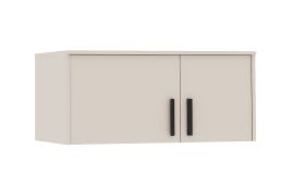 Schrankaufsatz für Fafe 01 | Farbe: Kaschmir | Soft-Close-Funktion | 2 Türen | Maße: 88 x 54 x 40 cm | 1 Fach | kompaktes Design