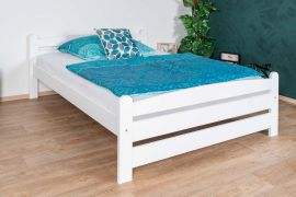 Modernes Kinderbett, schlichtes Jugendbett Buche Vollholz 118, inkl. Lattenrost, Liegefläche 140 x 200 cm, hohe Holzqualität, langlebig und robust