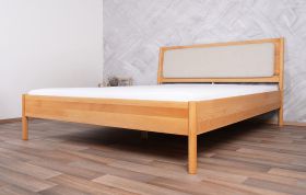 Doppelbett Wellsford 03 Kernbuche massiv geölt - Liegefläche: 160 x 200 cm (B x L)
