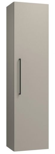 Badezimmer - Hochschrank Noida 46, Farbe: Beige – 138 x 35 x 25 cm (H x B x T)