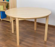 Tisch Kiefer massiv Vollholz natur Junco 235B (rund) - Durchmesser 120 cm