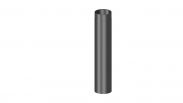Rauchrohr Länge 1000 mm - Durchmesser: 120 mm, Farbe: Grau