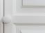 Kleiderschrank Kiefer Vollholz massiv weiß lackiert 017 - Abmessung 190 x 120 x 60 cm (H x B x T)