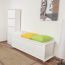 Schuhschrank Schuhkommode Holz massiv, Farbe: Weiß 150x58x30 cm, für Garderobe, Vorzimmer, Flur