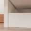 Schuhschrank Kiefer Holz massiv, Farbe: Weiß 150x58x30 cm