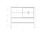 Kommode Wellsford 15 Wildeiche massiv geölt - Abmessungen: 84 x 97 x 46 cm (H x B x T)